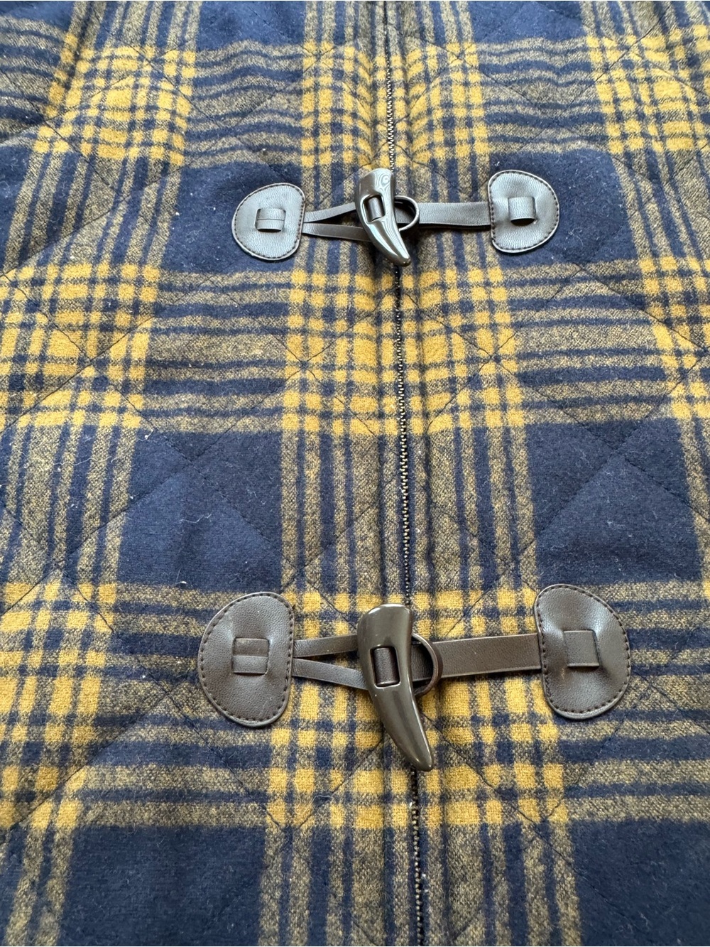 Pendleton Navy Quilted Jacket Interior Label - Picture 3 of 12